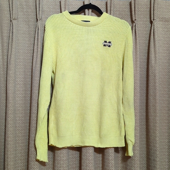 Vintage Women's Size Small Vantage Michigan Sweater - Picture 1 of 8